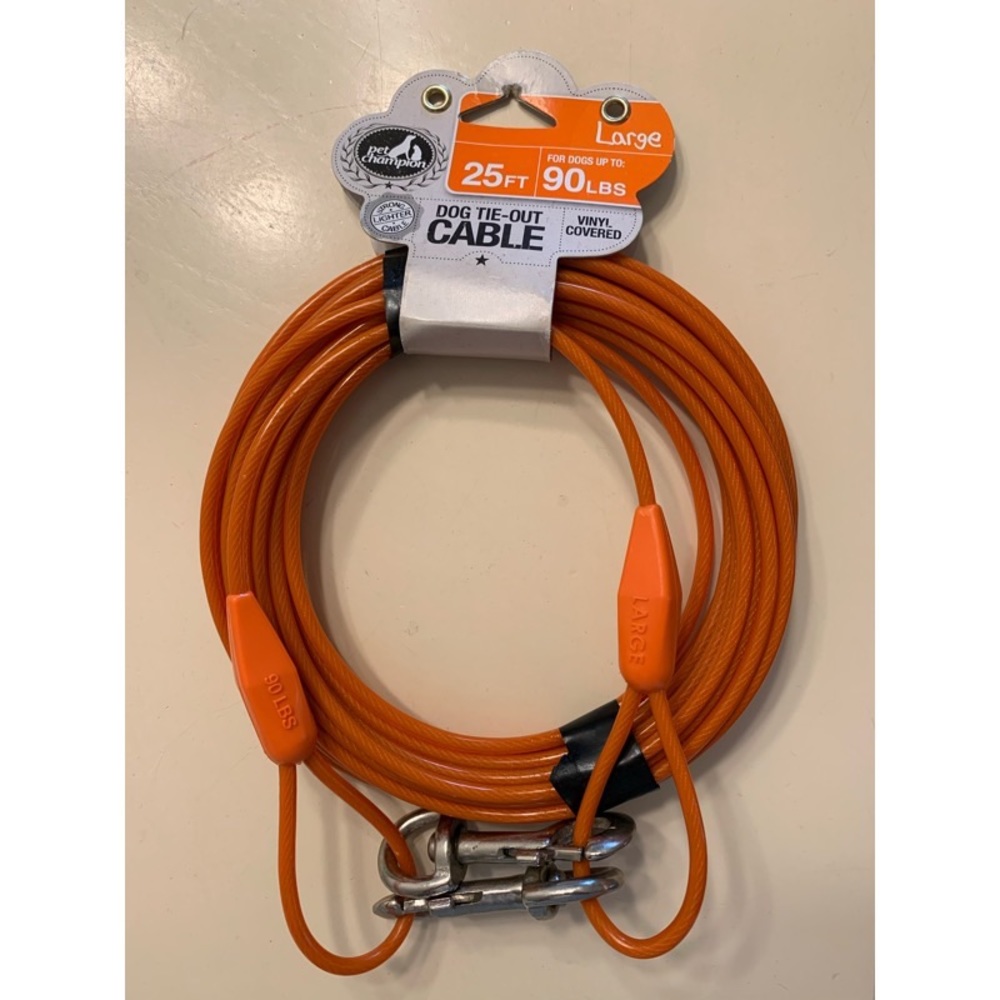 Dog leash cable